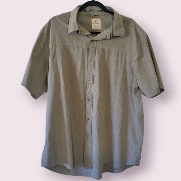 Ascend Stretch Breathable Fabric Short Sleeve Button Front Shirt Bundle Men's XL - Picture 3 of 4